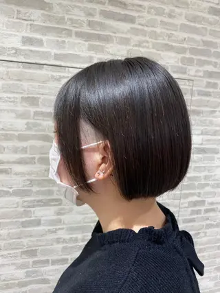 ショート ✨圧倒的ツヤ髪✨ 小野あすかのヘアスタイル