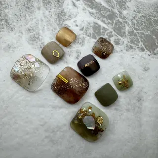 ネイル Nail salon LUCAS,K 《ネイルサロンルーカス》千葉中央 スカルプ所属・LUCAS 千葉 AOI💅🏾💕のネイルデザイン
