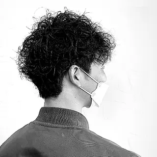 ショート パーマ cotton 松本店所属・cotton松本店 たかゆきのヘアスタイル