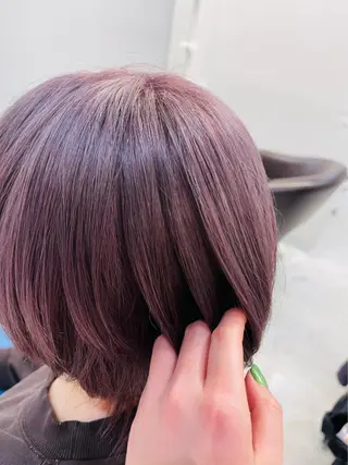 ミディアム カラー 🧸ミルクティー🧸 kousei🧸のヘアスタイル