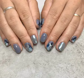 ショート cattleya nailのネイルデザイン