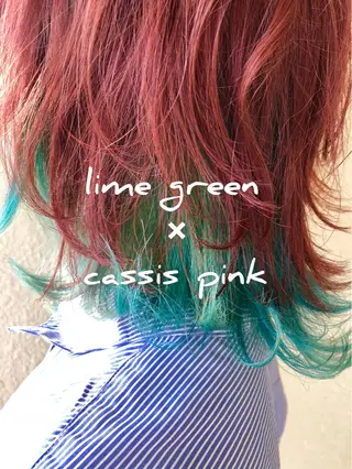 ミディアム カラー レイヤーカット匠 イソザキノリユキのヘアスタイル