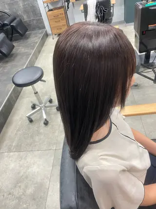 ミディアム 🩵Lutia新宿 ヒイラギ🩵のヘアスタイル