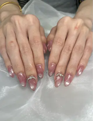 ネイル EmaNail＋KIHAKUYA堺東店【フィルイン・パラジェル取扱店】所属・EmaNail🎀 atsukoのネイルデザイン