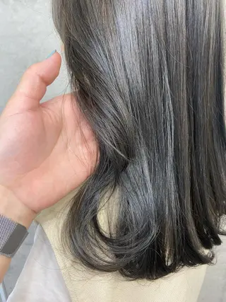 ロング ボブ/透明感カラー 🧸YUI❤️のヘアスタイル