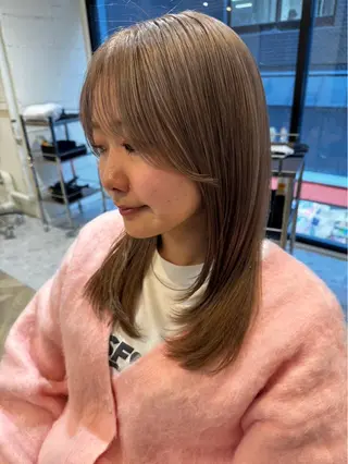 ロング 木下 珠寧のヘアスタイル