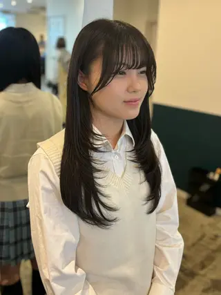 ロング ☁️RIKA☁️ @ri2_____bのヘアスタイル