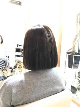 ミディアム カラー 山内 瑞穂のヘアスタイル
