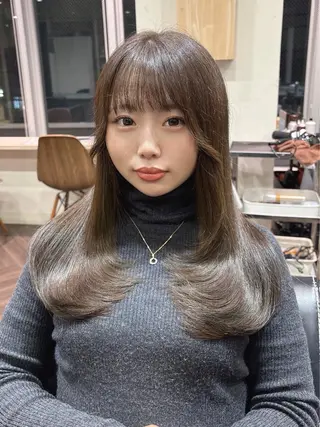 ロング カラー C'BON hair salon neaf所属・滝口 和城のヘアスタイル
