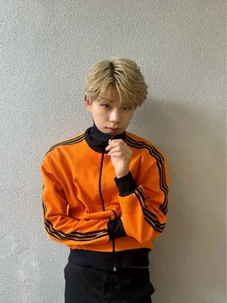 ミディアム メンズ レイヤーカット/艶髪 /パーマaikoのヘアスタイル