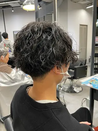 パーマ メンズ 福永速人 /メンズパーマのヘアスタイル