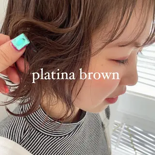 ショート カラー 絶対カワイイ保証💕 カワノ　チヒロのヘアスタイル