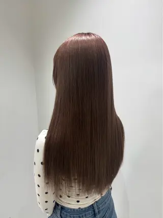 ロング Ash桜木町所属・暖色/透明感カラー/ ヘアアレ/moeのヘアスタイル