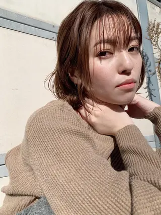 ミディアム ショート/ボブ特化 相良 真子のヘアスタイル