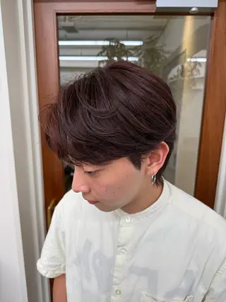 カラー メンズ 目黒 花奈のヘアスタイル