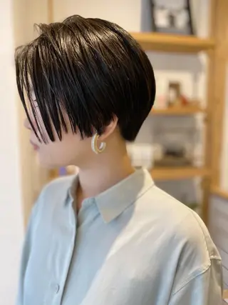 ショート ノグチ ユウキ/ボブのヘアスタイル