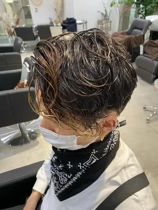 パーマ メンズ 中西 きょうかのヘアスタイル