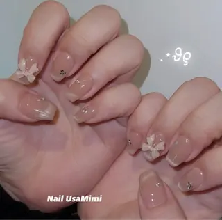 ネイル 本町NailUsaM imi MOMOKAのネイルデザイン
