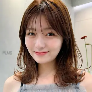 ミディアム レイヤーカット Kinoのヘアスタイル