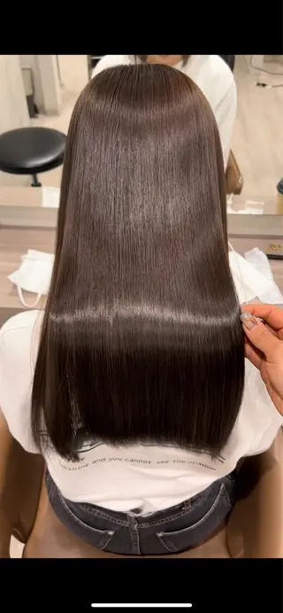 セミロング 高橋 かのんのヘアスタイル