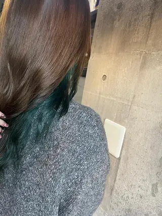 セミロング カラー 🎀髪質改善 そら🎀のヘアスタイル