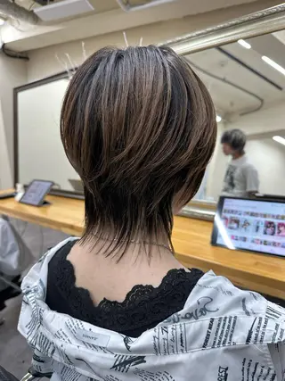 ショート warme所属・メンズパーマ メンズ特化ryoのヘアスタイル