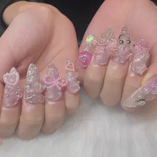 ネイル Nail ヌシん家 AKANEのネイルデザイン