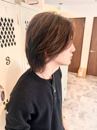 ミディアム メンズ モデル募集中 🌷スズのヘアスタイル