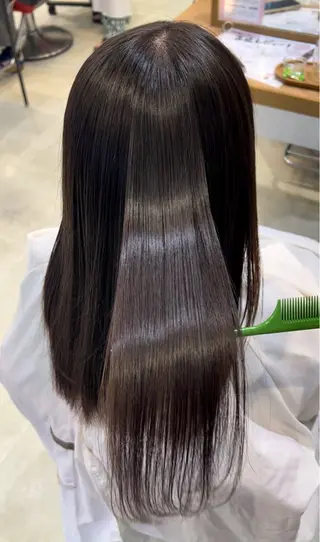 セミロング ボブ／ストレート🎀 harukaのヘアスタイル