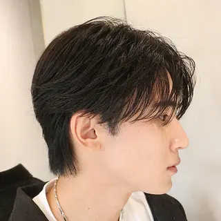 メンズ 《メンズ特化》パーマ 曲がる縮毛矯正/千原のヘアスタイル