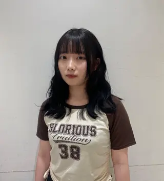 ロング カラー ヘアアレンジ rin🩰ハイトーン /レディースパーマのヘアスタイル