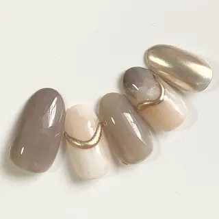 ネイル 樫原 なおこのネイルデザイン