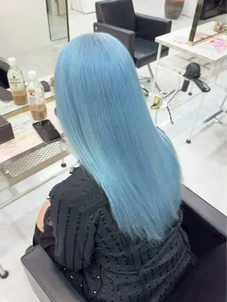 カラー ⭐️ハイトーン⭐️ 💕SAKURA💕のヘアスタイル