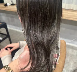 カラー 佐藤 万倫💞⭐️のヘアスタイル