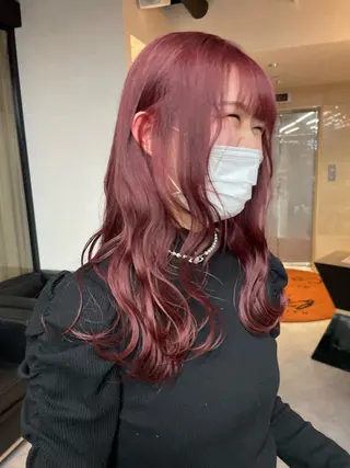 ロング カラー 梅田/美髪カラー/ ガーリー🎀/Noeのヘアスタイル