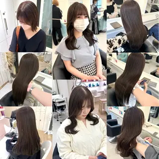 ロング カラー ♡ParveMix 花房 菜乃♡のヘアスタイル