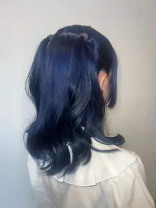 ミディアム カラー AIRA/ブリーチ ‪/透明感カラーのヘアスタイル