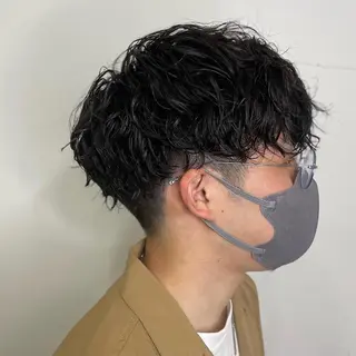 パーマ メンズ SALOWIN名古屋suite店所属・メンズカット/名駅 個室/千田のヘアスタイル