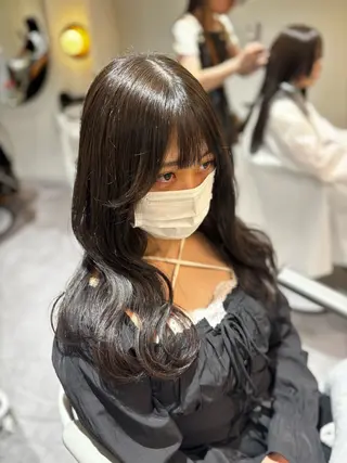 セミロング 美髪✨艶髪✨髪質改善 カラー特化❣️二宮遥のヘアスタイル