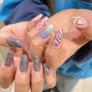 キッズ ネイル feey ⁑erinaのネイルデザイン