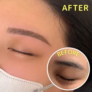 アイブロウ HAIR&MAKE POSH 日暮里のネイルデザイン