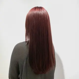 ロング カラー ヘアアレンジ キヨミ 韓国レイヤーカットのヘアスタイル