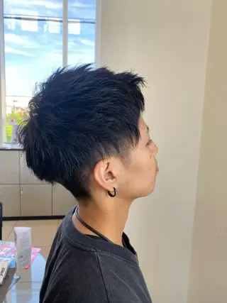 ショート メンズ 神戸 蒼司のヘアスタイル