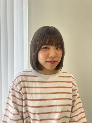 ミディアム カラー MAI ⠀ ⠀ ⠀のヘアスタイル