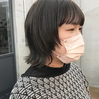 ショート カラー ✂︎ウルフ・ショート ✂︎MIKUNIのヘアスタイル