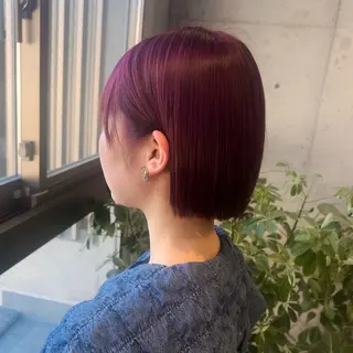 カラー 透明感/血色カラー/ 似合せレイヤー/ゆいのヘアスタイル