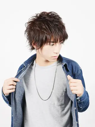 メンズ NYLON. 柏店所属・お悩み解決美容師🩷 ♠️ベテランそめやのヘアスタイル