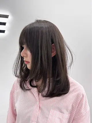 ミディアム GO TODAY 原宿Verno店所属・韓国系支持率No.1 レイヤー特化/きょうのヘアスタイル