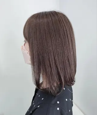 ミディアム カラー sepiage trois所属・酒井 亜希のヘアスタイル
