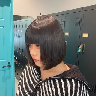 ショート 韓国ヘア AINA🐱のヘアスタイル